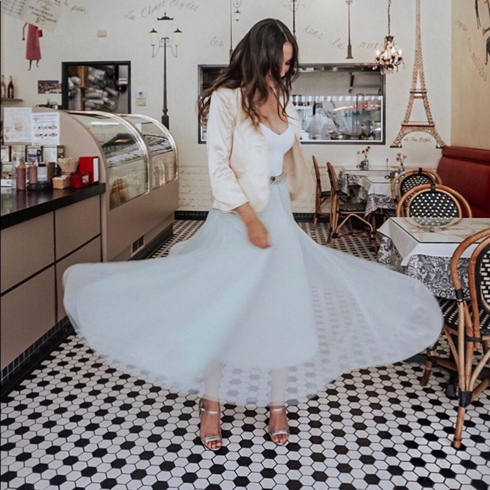 Tulle skirt